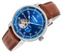 Zegarek Męski ZEPPELIN Méditerranée Open Heart Automatic 9666-3 + BOX